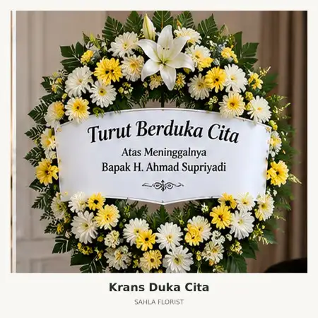 Krans Bunga Duka Kosambi Tangerang
